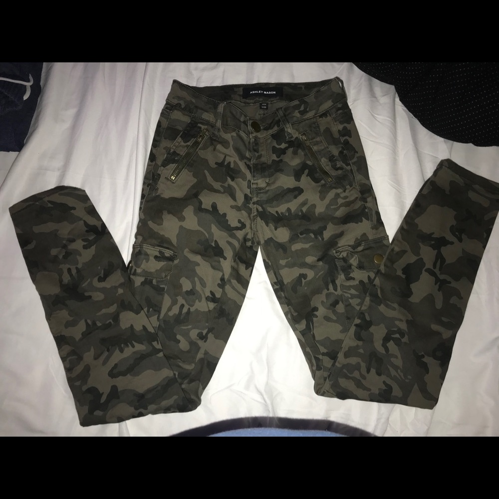 Camo Skinny Jeans